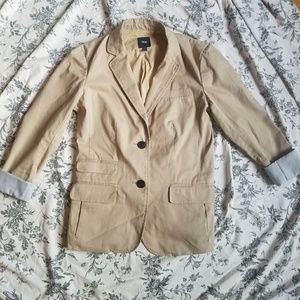 Gap Blazer w/Contrast Lining and 8 Pockets!